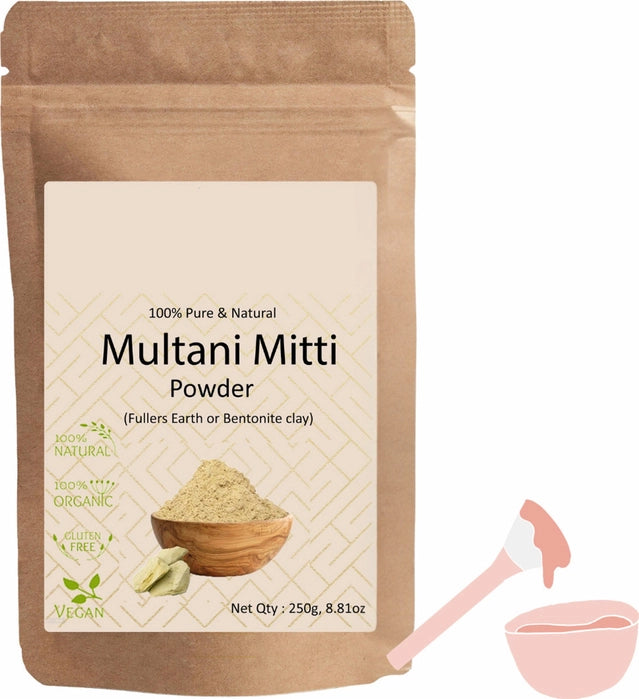 Multani Mitti Powder for Face & Hair (Pack of 2)