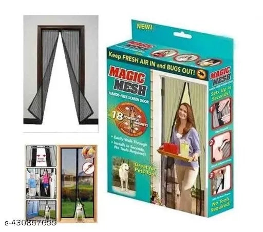 Magnetic Mosquito Net for Doors