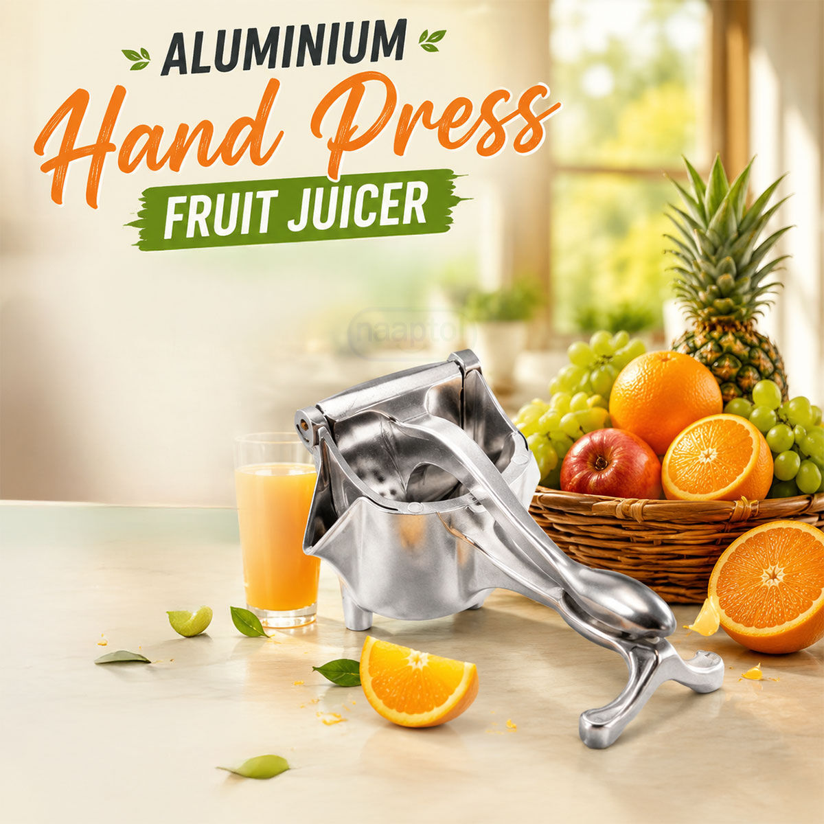 Aluminium Hand Press Fruit Juicer FJ21