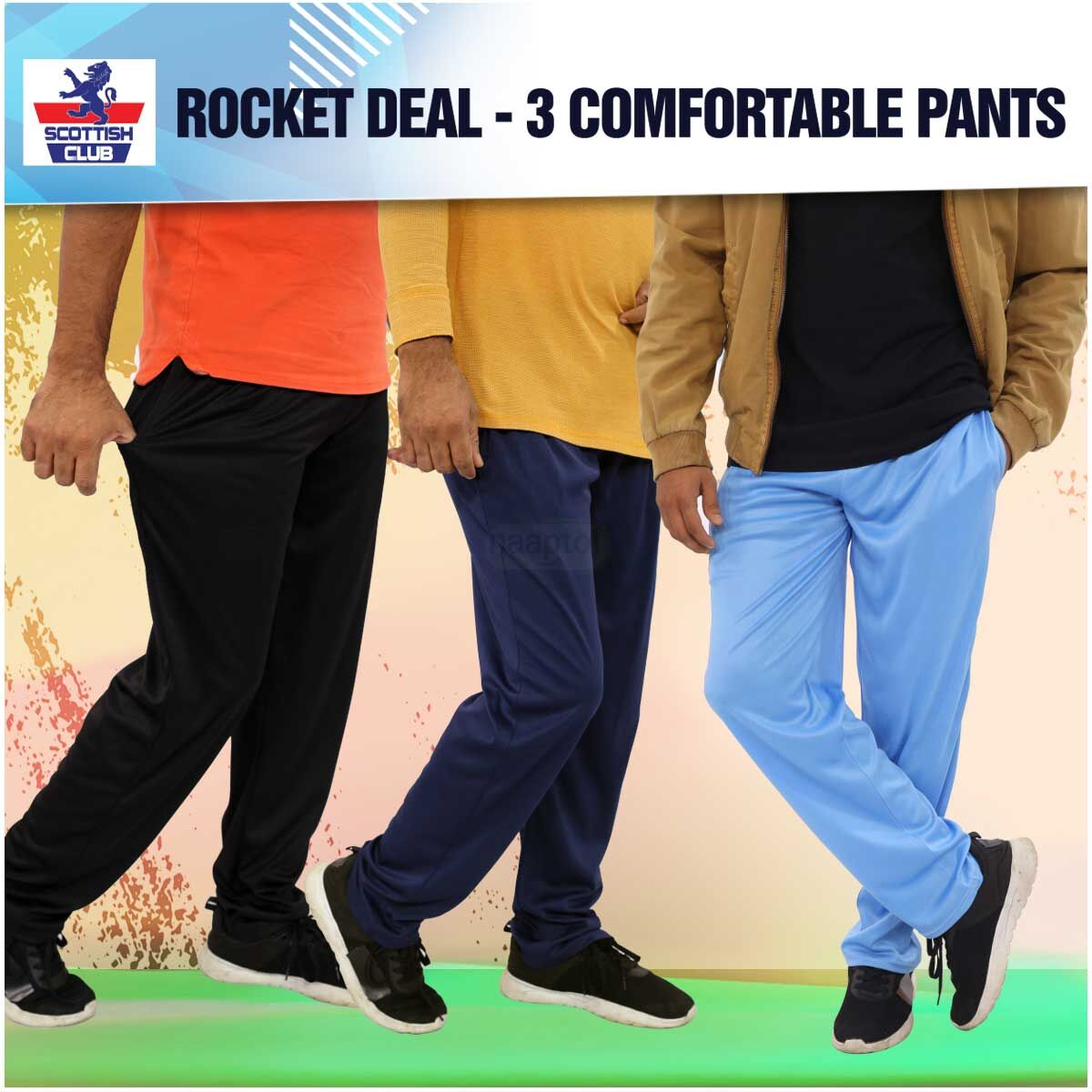 Rocket Deal 3 Comfortable Pants 3SPT2