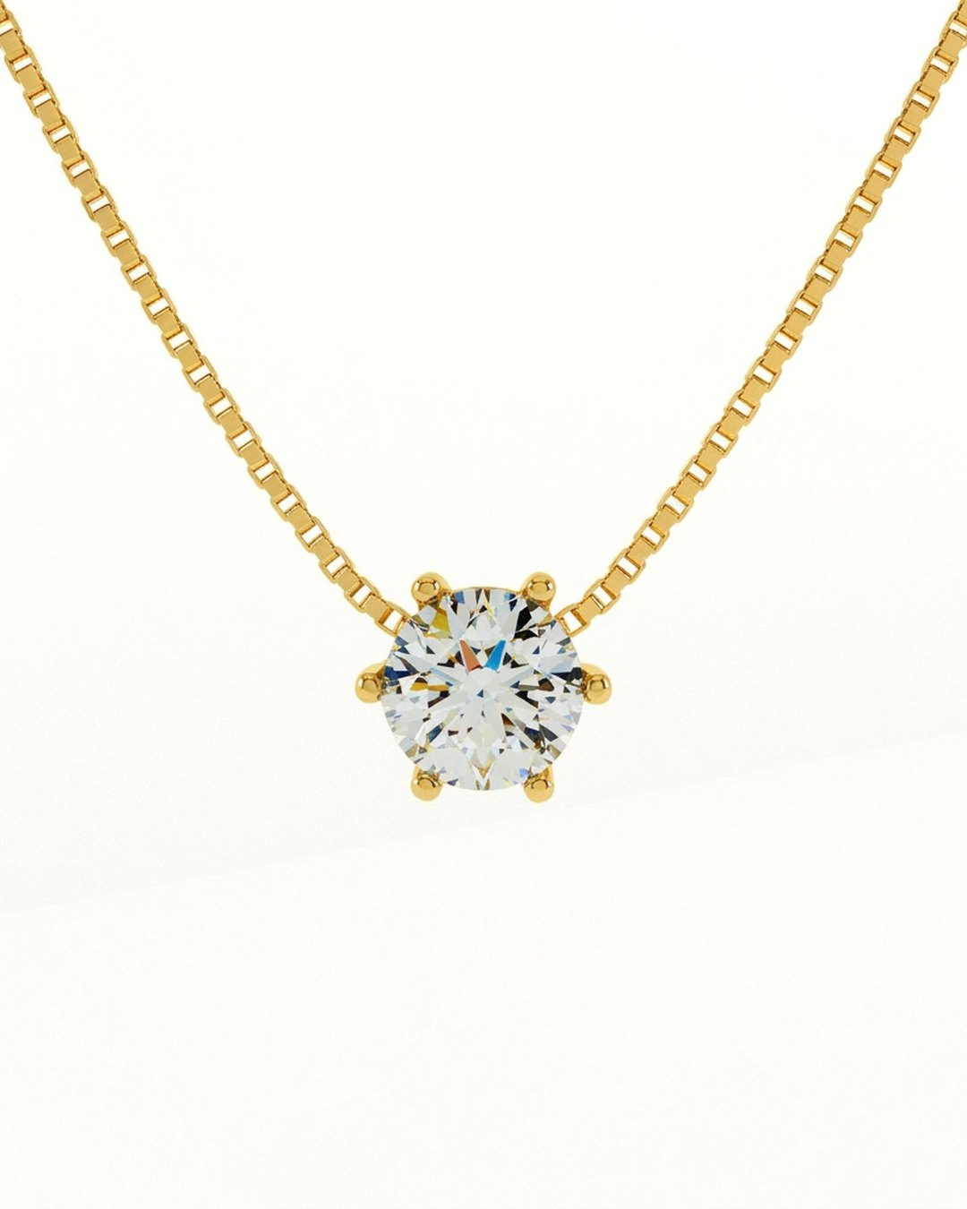 The solitaire pendant