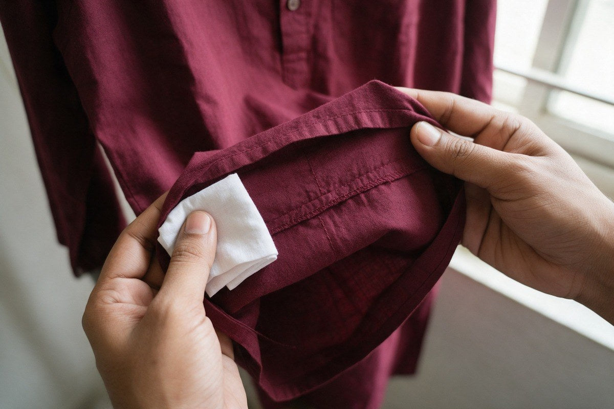 It lifts stains. It does not repair cloth.